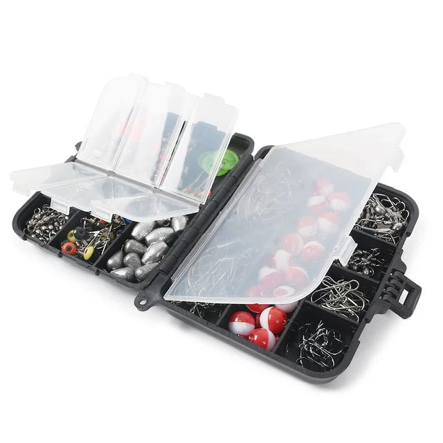 263pcs Fishing Accessories Set with Tackle Box - VOS
