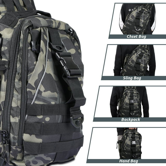 AOKESI Fishing Backpack Tackle Sling Bag - VOS